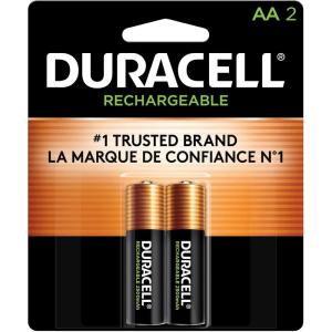 imageDuracell Rechargeable AAA Batteries 4 Count Pack Triple A Battery for Longlasting Power AllPurpose PreCharged Battery for Household and Business Devices2 Count pack of 1