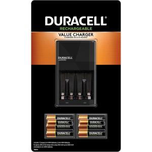 imageDuracell Rechargeable AAA Batteries 4 Count Pack Triple A Battery for Longlasting Power AllPurpose PreCharged Battery for Household and Business Devices1000 Charger  4 AA  2 AAA